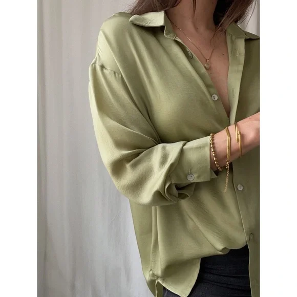 LOURIE SHIRT — In Green - Picture 4 of 9